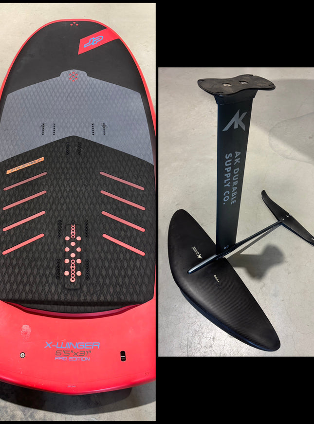 JP X-Winger PRO 6’5 - 145L + AK Tracer 1900 Carbon Foil