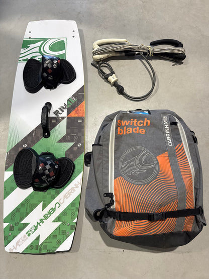 Cabrinha Switchblade 9m + Cabrinha Rival 133x42 + Cabrinha Bar