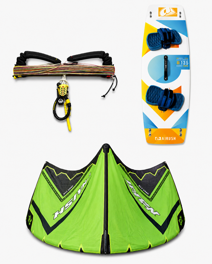 Naish Pivot 9m + Airush Vox 135 + Naish Fusion Bar