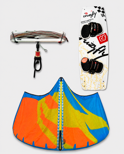 F-One Bandit 7m + Crazyfly 130x39 + F-One Bar