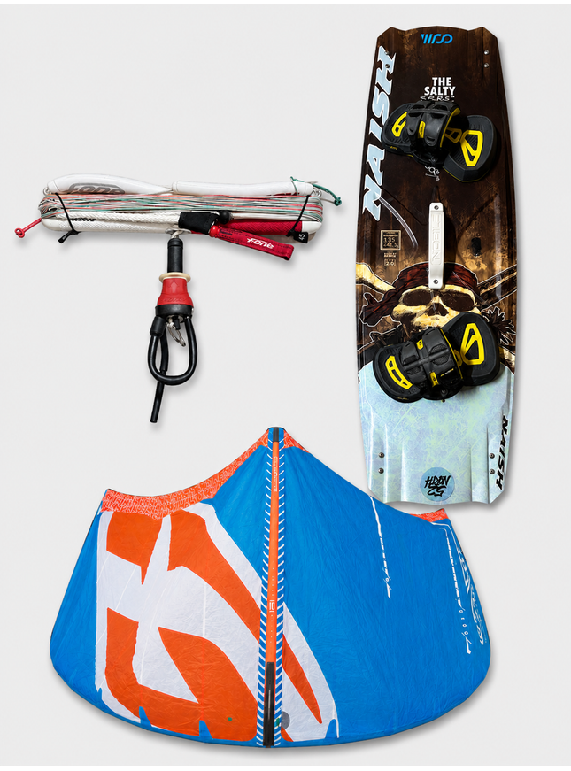 F-One Bandit 10m + Naish Monarch 135x41.5 + F-One Bar
