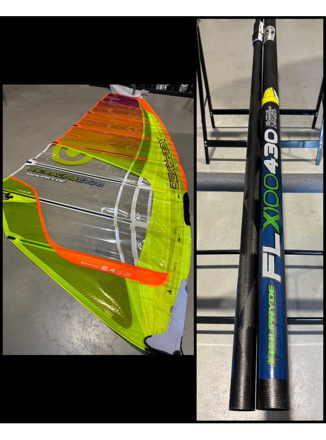 Neilpryde RS Racing EVO 6.4 + Neilpryde FLX 430 SDM C100 | NIEUW