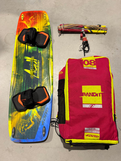 F-one Bandit 8m + F-one Acid 132x40 + F-one Bar