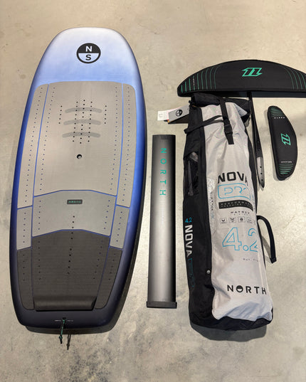 North Seek 2025 5’3 - 88L + North Sonar 1350 Foil + North Nova PRO 4.2