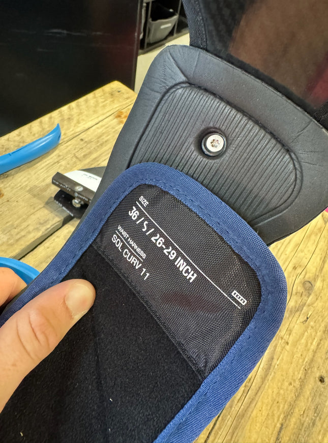 ION Sol Curv Heuptrapeze maat S