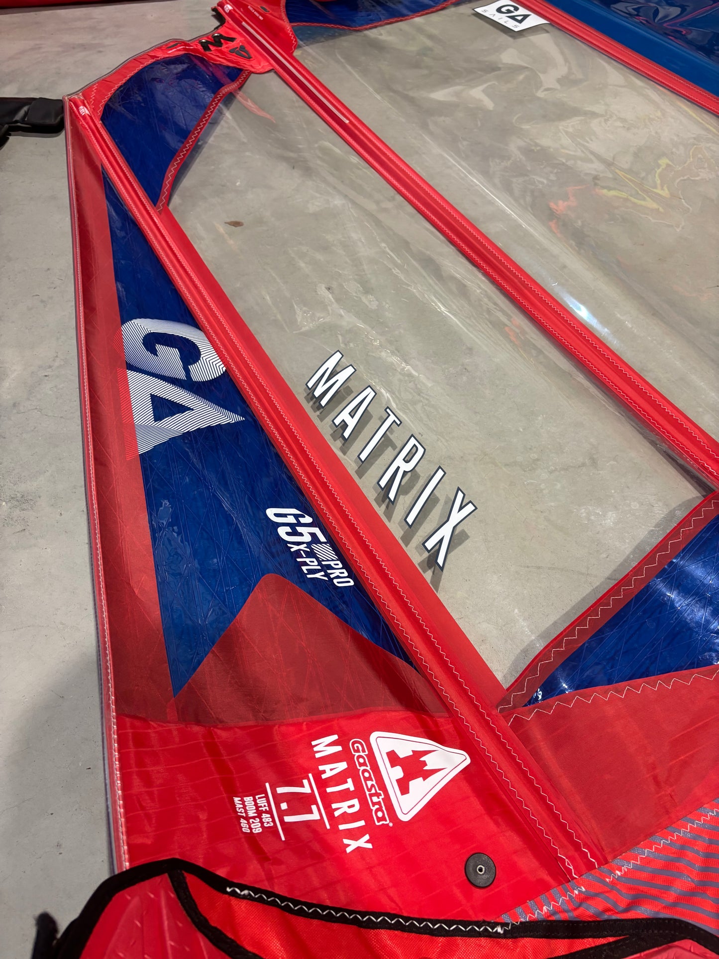 Gaastra Matrix 7.7 + Unifiber 460 SDM C50