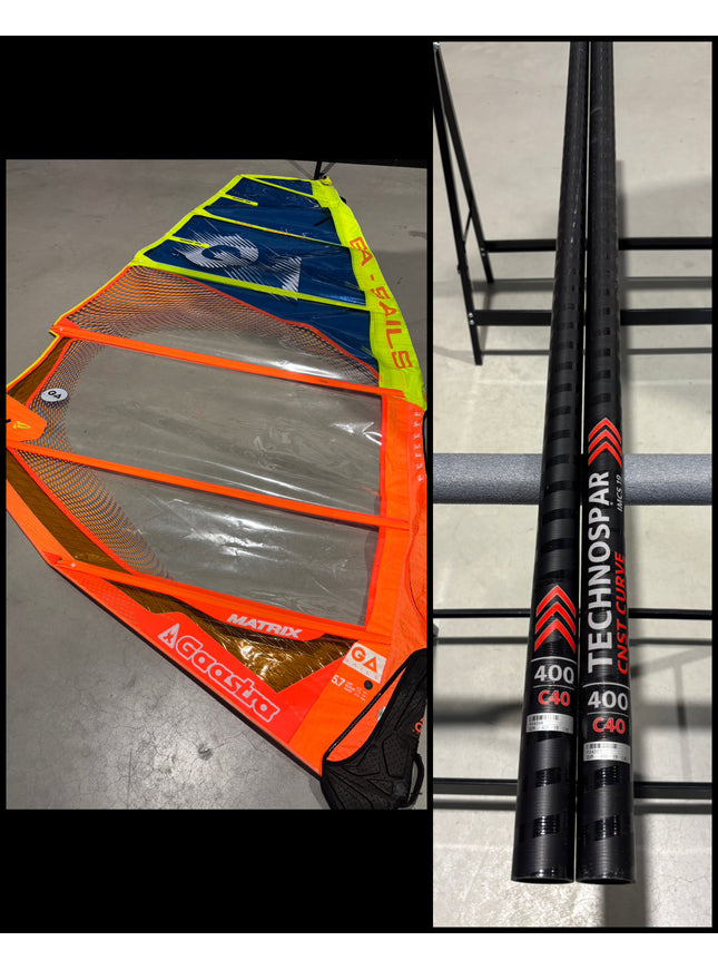 Gaastra Matrix 5.7 + Technospar 400 RDM C40