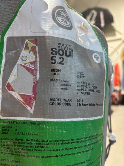 North Sails Wave Soul 5.2