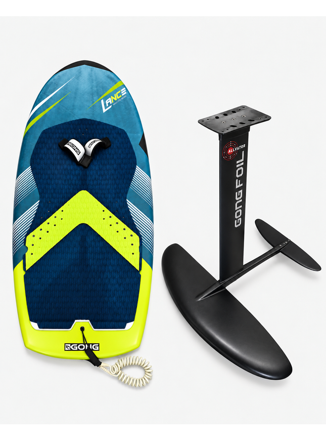 Gong Lance 5’8 - 130L + Gong Allvator 2000 Foil