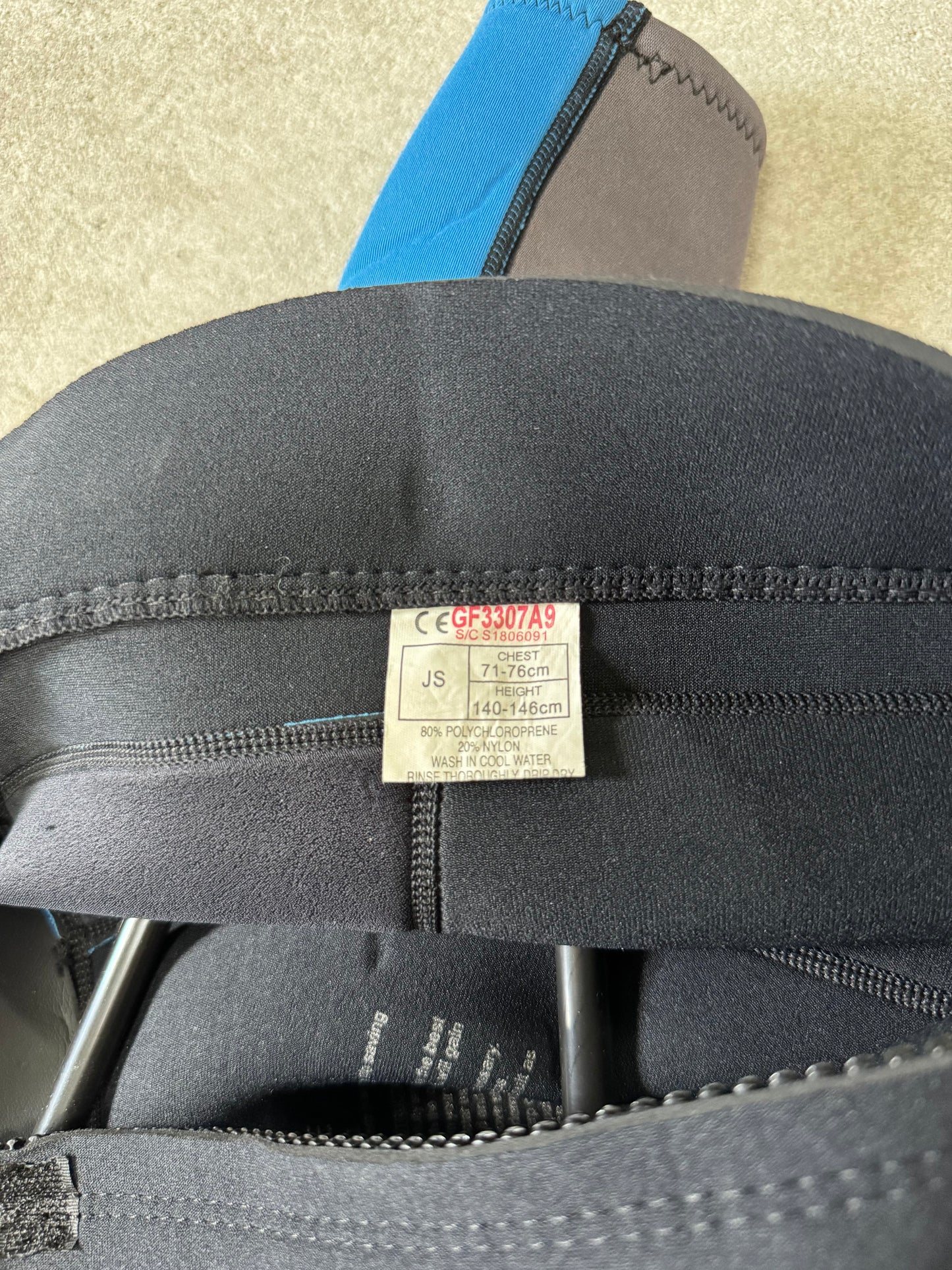 Shorty Junior 3mm Maat S/M