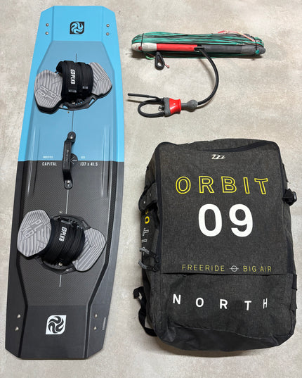 North Orbit 9m + PLKB Capital 137x41.5 + North Navigator Bar