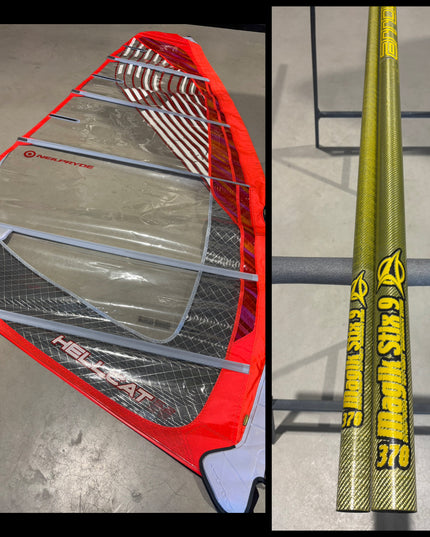 Neilpryde Hellcat 5.2 + Arrows 370 SDM C80